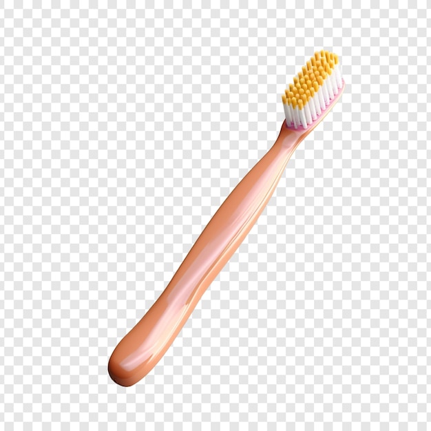 Toothbrush isolated on transparent background