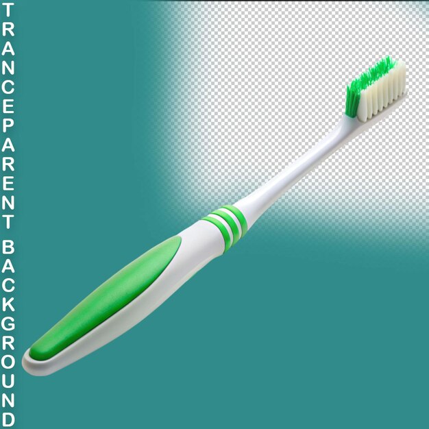 PSD toothbrush isolated on transparent background