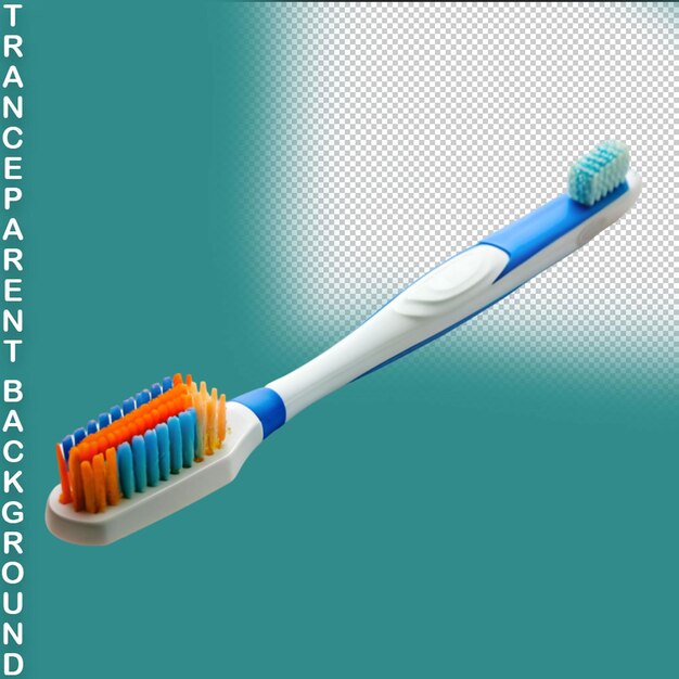 Toothbrush isolated on transparent background