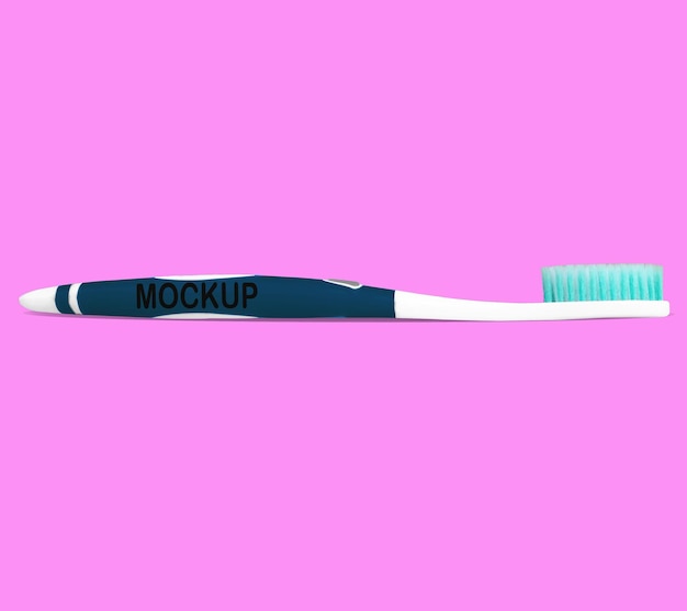Toothbrush Mockup PSD Template