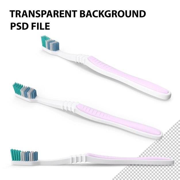 PSD toothbrush png