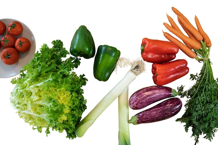 PSD top view heerlijk eten