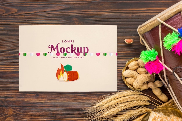 PSD top view of lohri concept mock-up