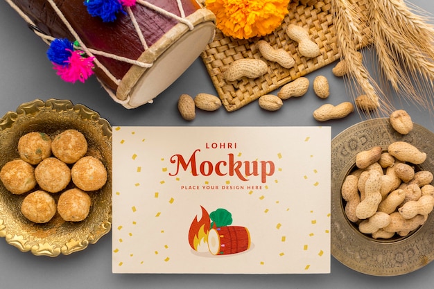 PSD top view of lohri concept mock-up