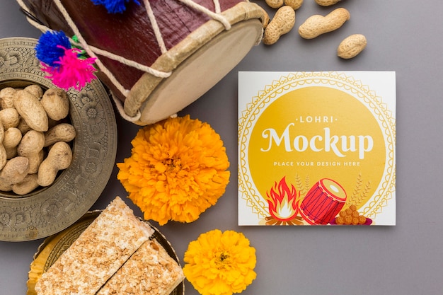 top view of lohri concept mock-up