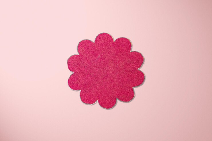 PSD top view sticker mockup