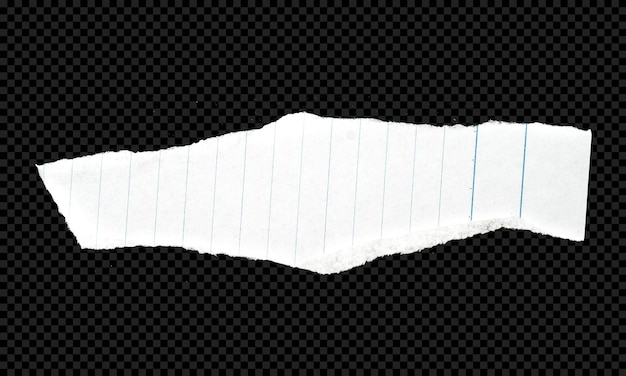 破れた紙のシート