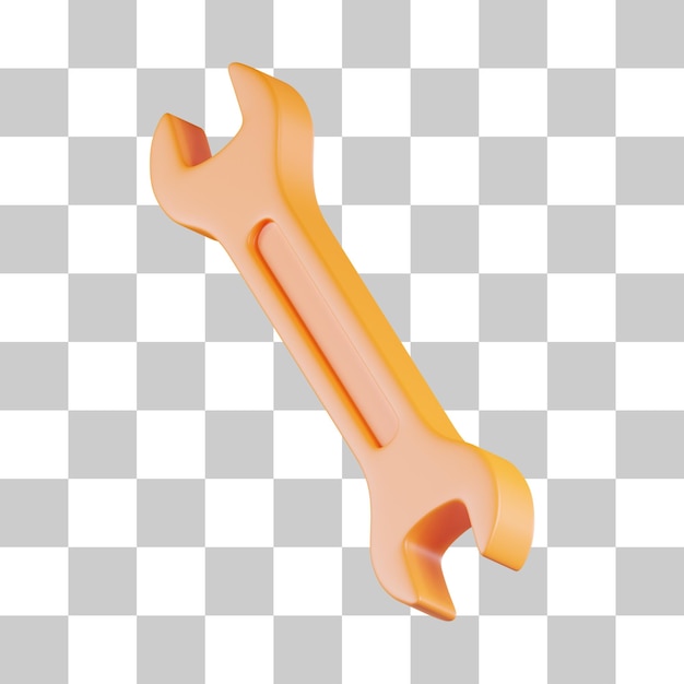 Torque wrench 3d icon