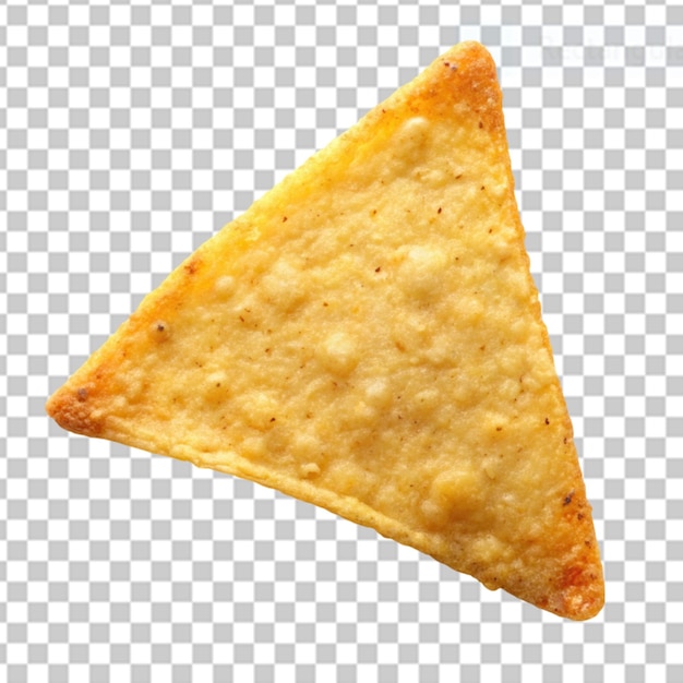 tortilla chip on transparent background
