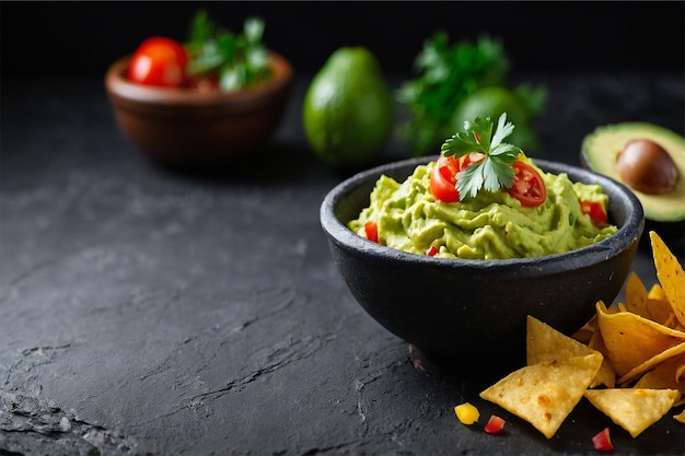 Tortilla-chips met toppings