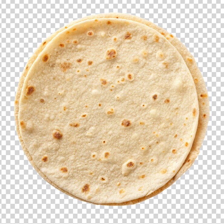 Tortilla na przezroczystym tle