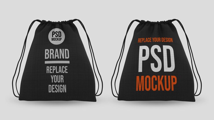 Tote Bag 3D rendering Mockup Design