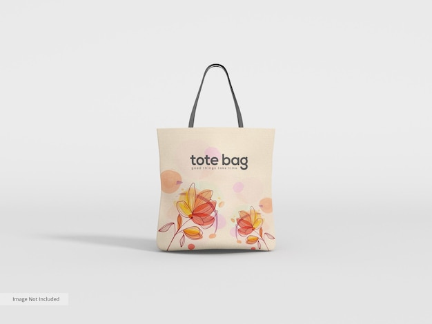 Tote bag branding mockup