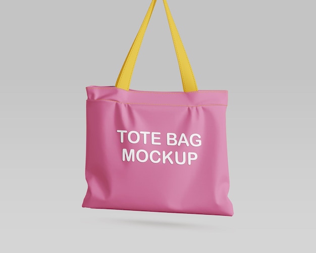 Modello di borsa tote design psd