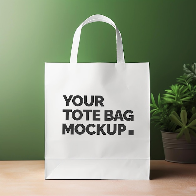 Tote bag mockup design