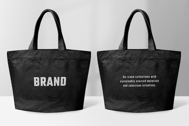 Tote bag mockup fashion style