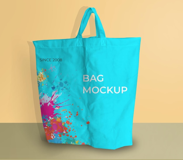 PSD tote bag mockup psd template design