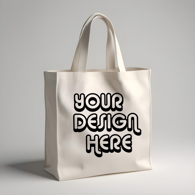 PSD tote bag mockup