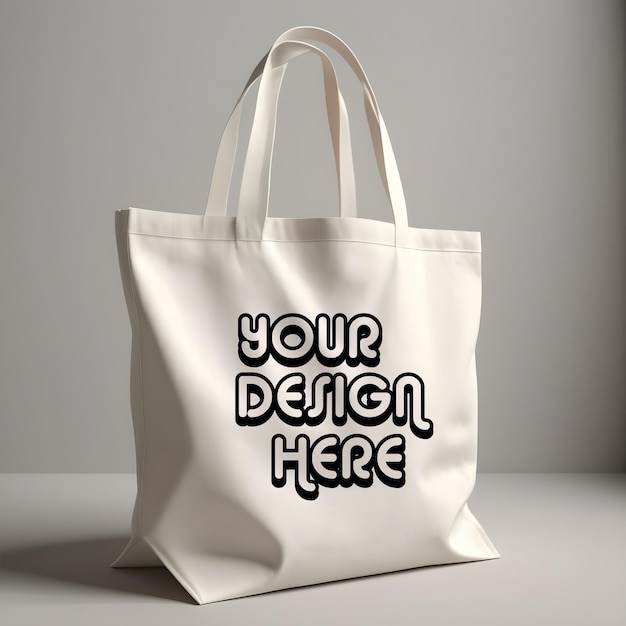 PSD tote bag mockup