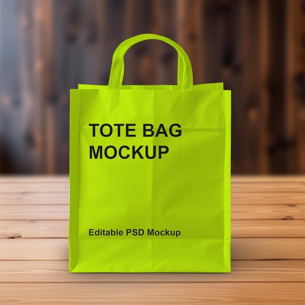 Mockup di borsa tote