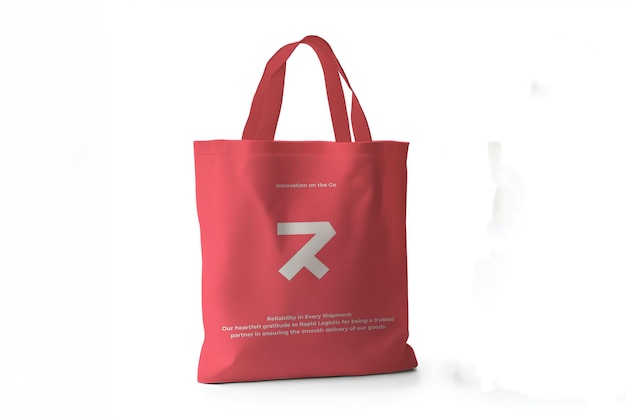 Mockup psd di borsa tote