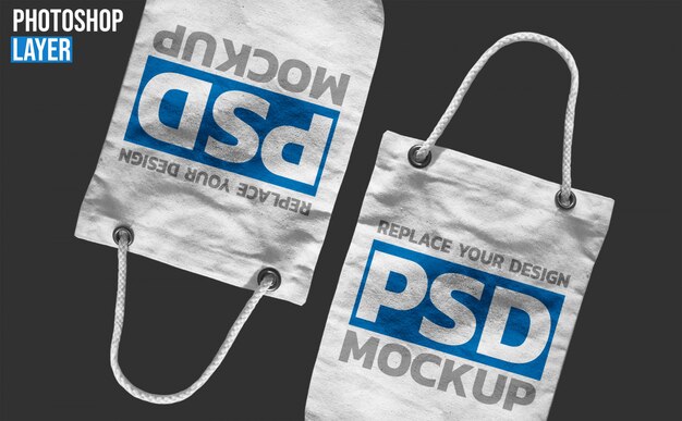 Tote bags mockup