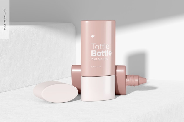 Tottle bottles mockup