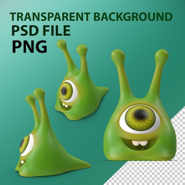 PSD toy alien png