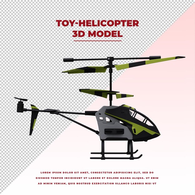 PSD toy helicopter