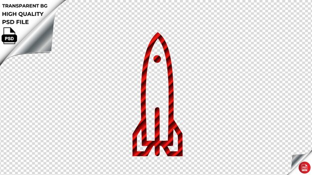 PSD toy jet i vector icon red striped tile psd transparent