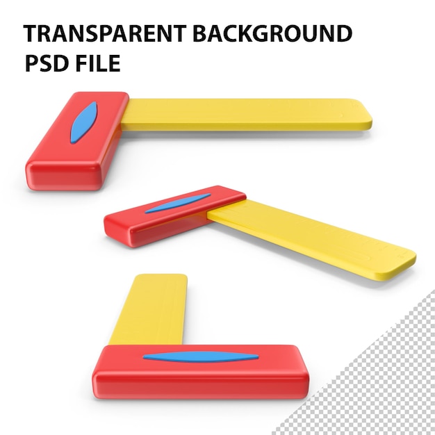 PSD toy ruler png