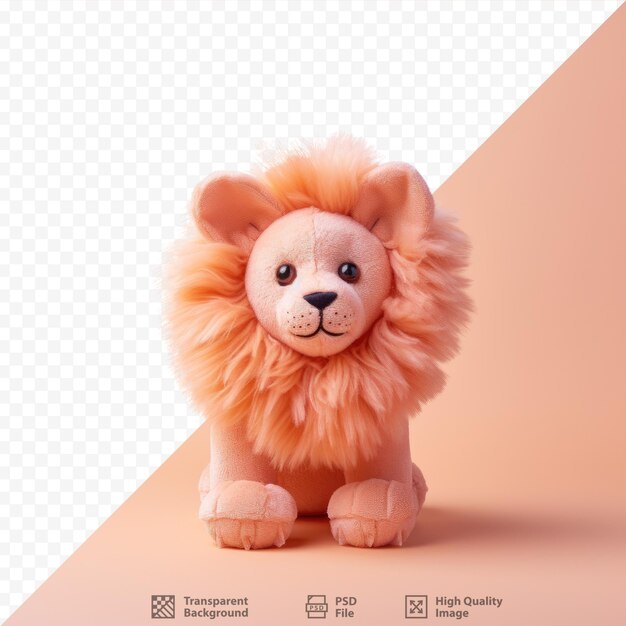 Toy in the shape of a lion