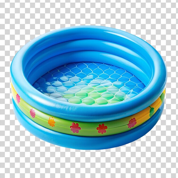 PSD toy swimming pool isolated on transparent background