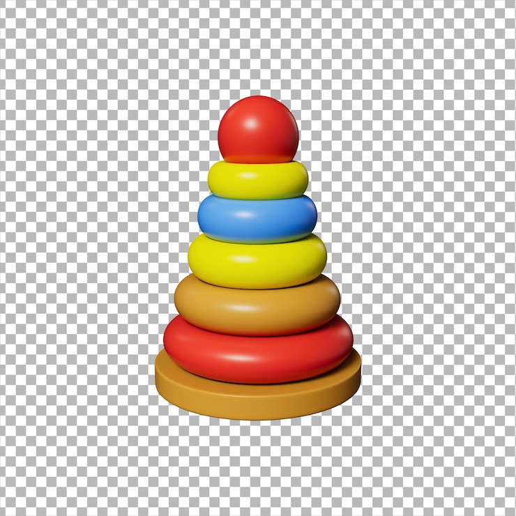 PSD toys kid 3d icon