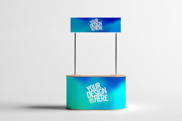 Trade business Stand mock up