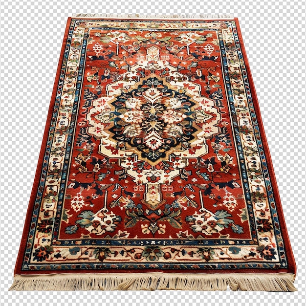 Traditional carpet isolated on transparent background png