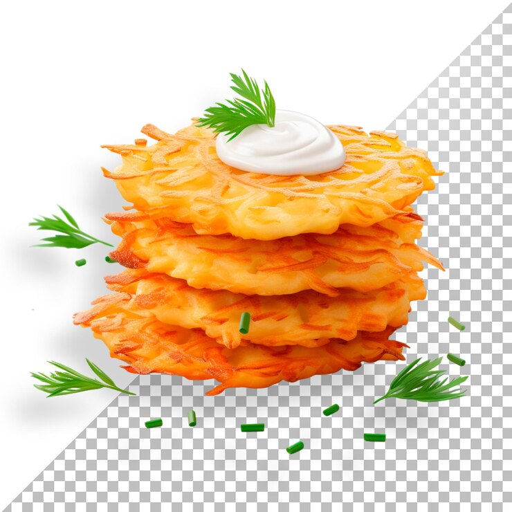 PSD 傳統的漢努卡食物與 3d 效果