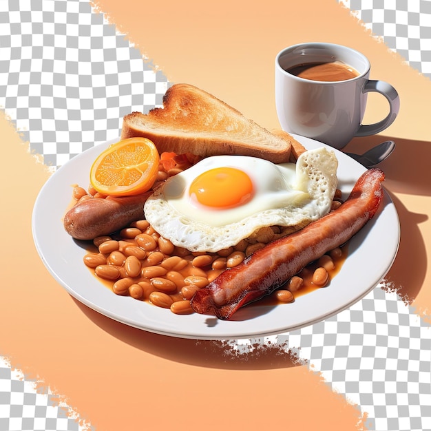 Traditionele britse ochtendmaaltijd