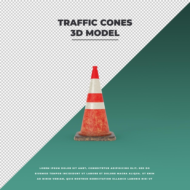 PSD traffic cones