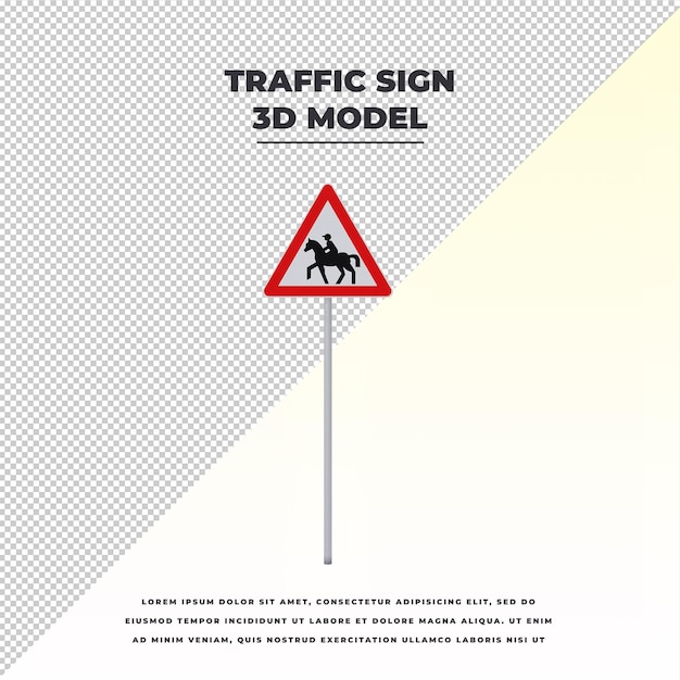 PSD traffic sign