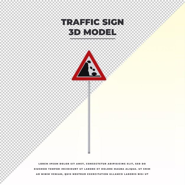 PSD traffic sign