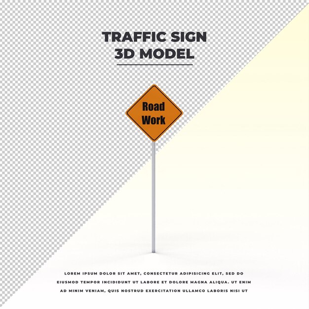 PSD traffic sign