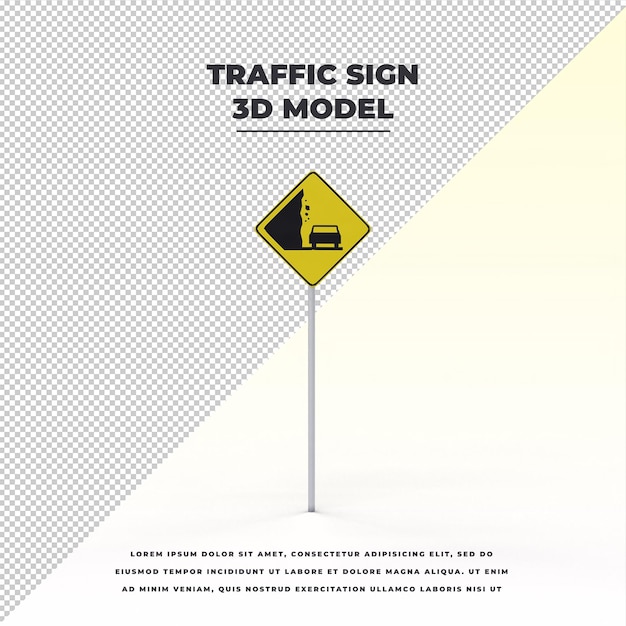 PSD traffic sign