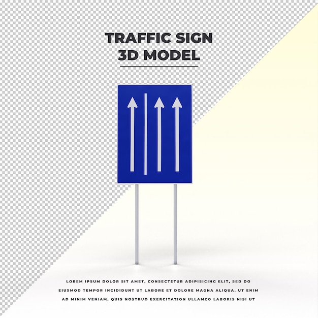 PSD traffic sign