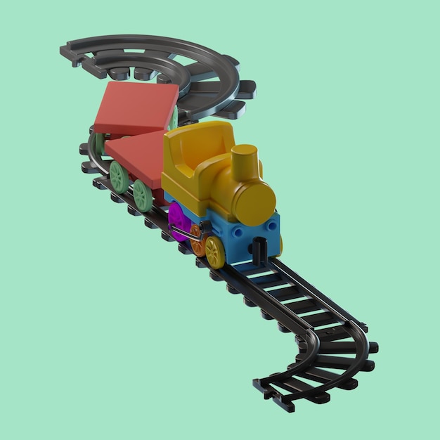 PSD train toys