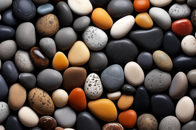 PSD 静かな小石の背景 装飾的な石 色彩の多い質感と静かなパターン