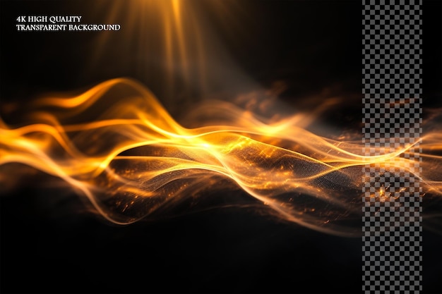 Transform your designs with a subtle glowing light on transparent background