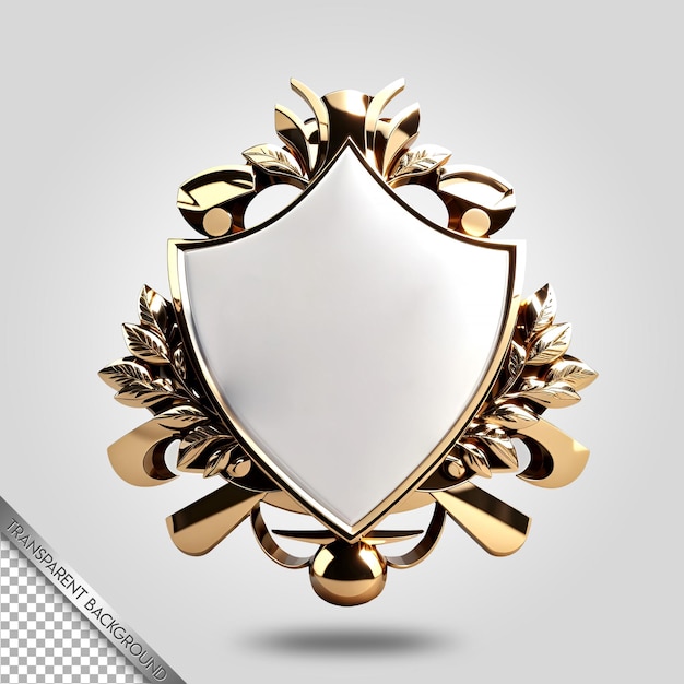 transparant embleem op achtergrond
