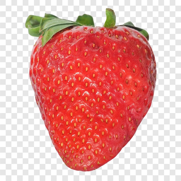 Transparante aardbeien