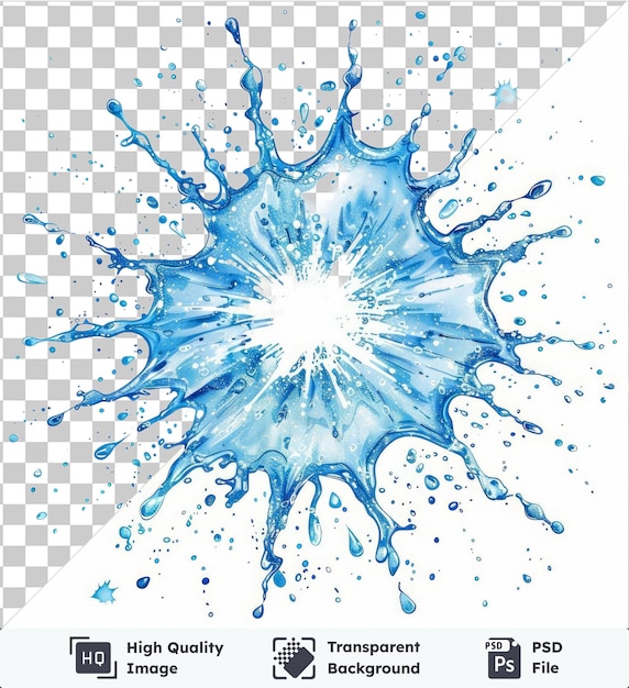 PSD transparante achtergrond psd abstract starburst splashes vector symbool nova geïsoleerde achtergrond png clipart